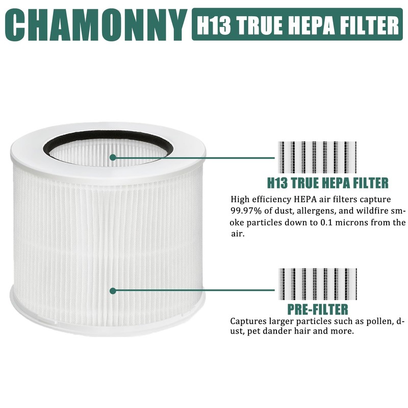 CHAMONNY 12020 Filter Replacement, Compatible with Clorox 11020 & 11021