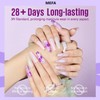 MEFA Purple Gel Nail Polish, 6 Colors Spring Purple Gel