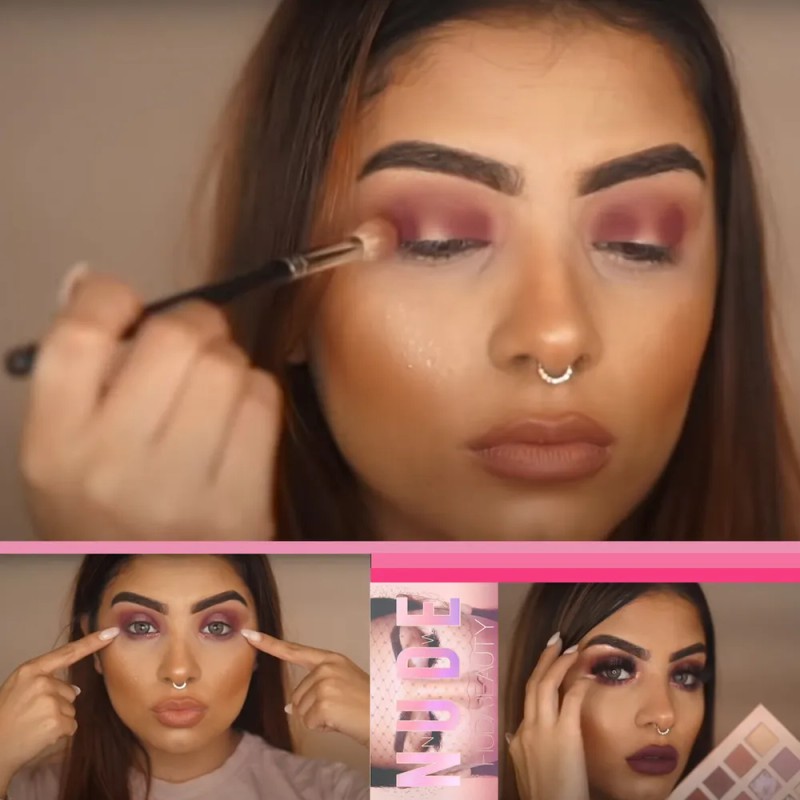 Paletá De Sombras Bare Maquillaje Para Ojos18 Tonos Neutros Nude