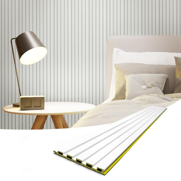 Art3d Slat Wall Panels, WPC Soundproof 3D Wall Paneling for