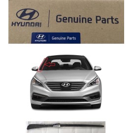 Hyundai 2015 to 2019 Sonata Front Windshield Pillar Molding Passenger Side Outer Glass