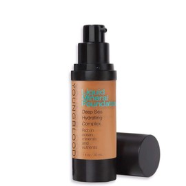 Liquid Mineral Foundation - Chestnut by Youngblood for Women - 1 oz Foundation