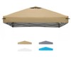 8x8 Canopy Replacement Top Cover with Air Vents for ez