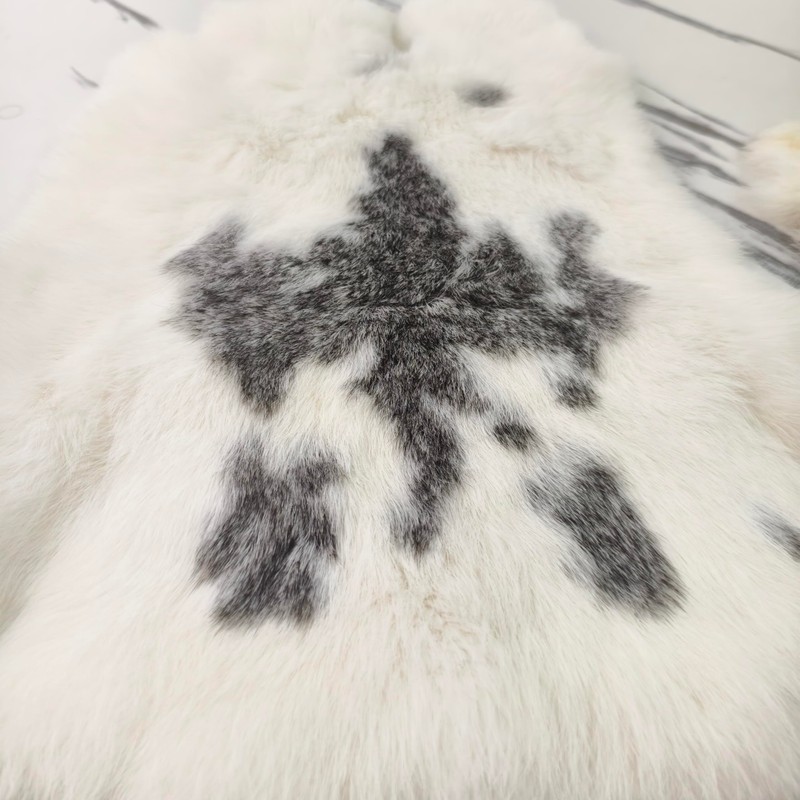 Bulk Craft Rabbit Pelt Fur Skin (4-Pack) - Premium Rabbit