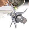 Mixer Knife Head Cover Stainless Steel Blender Blade Replacement for