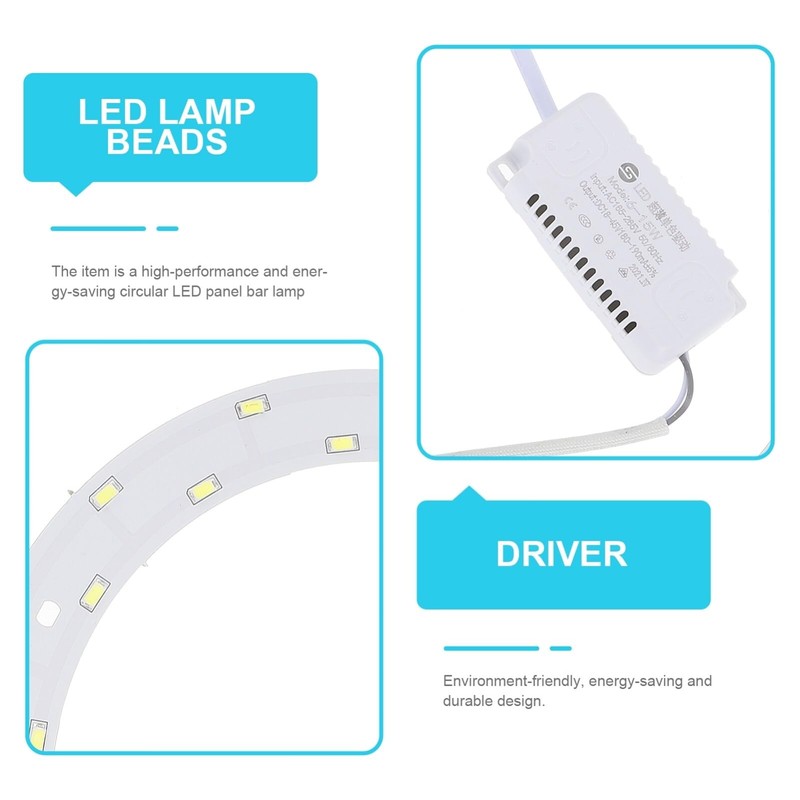 Uonlytech SMD 5730 30-Led Magnetic Circular Led Ceiling Light Panel