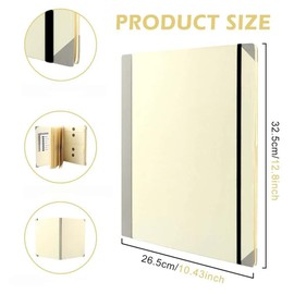 Family Important Document Organizer Folio, in Case I Go Missing Binder, End of Life Estate Planning Emergency Folder