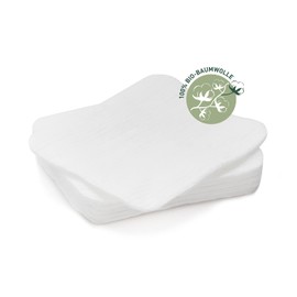 Larelle 60 Extra Large GOTS Ecocert Maxi Organic Cotton Wool for Mum & Baby - Perfect for Baby Care and Daily Beauty Care