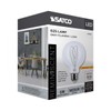 Satco S11528 LED Bulb, 6W (60W Eq), G25 Vintage Globe,