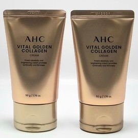 1+1 AHC Vital Golden Collagen Cream 50g Nutrition Cream Whitening Wrinkle Improvement Moist Skin / 1+1 AHC 바이탈 골든 콜라겐 크림 50g 영양크림 미백주름개선 촉촉한피부