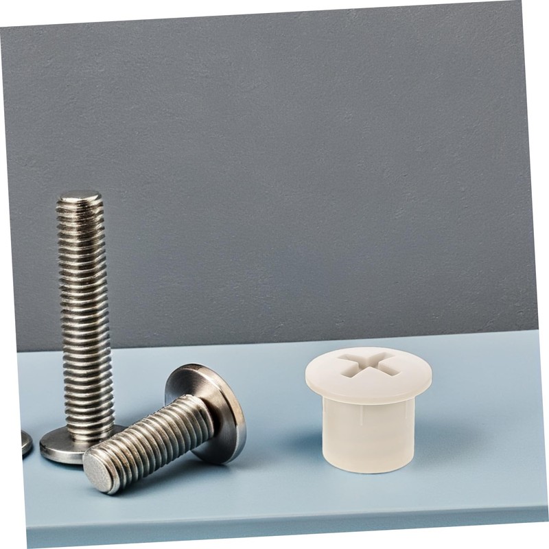 Kisangel 4pcs Slide Screw Caps Plastic Replacement Parts for Slides