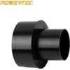 POWERTEC 70277V Dust Collection Reducer, 6-Inch OD to 4-inch OD,