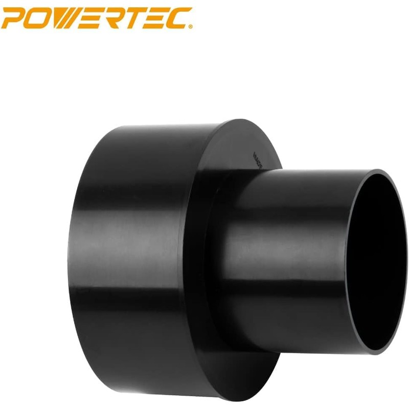 POWERTEC 70277V Dust Collection Reducer, 6-Inch OD to 4-inch OD,