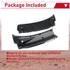 HECASA Windshield Wiper Cowl Vent Grille Compatible with 1999-2007 Ford