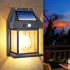 Solar Powered Outdoor Wall Light, Waterproof LED Wall Light 3