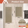 COSY HOMEER 48x20 Inch/30X20 Inch Kitchen Rug Mats Made of