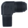 Fragola 482288-BL Black Size (-8) x 1/2" MPT 90° Adapter