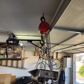 BOELLRUNO Pack of 6 Screw Hooks M8 x 100 mm Black Ceiling Hooks Stainless Steel Heavy Hook Screw Large Hooks for Screwing Suitable for Hanging Basket Hammocks Awnings Hanging Chair Rocking Chairs