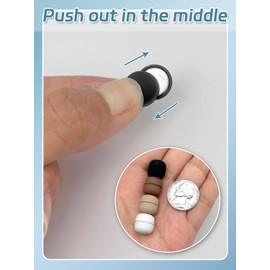 Evnlo Evnlo 12 Pairs Strong Hijab Magnets Pinless Hijab Pins for Women, Multi Use Magnetic Pins for Hijab Scarf Shirts Dress and Clothes