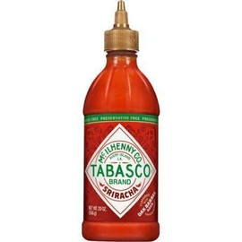 TABASCO Sriracha Hot Chili Sauce - 20 Oz. Bottle