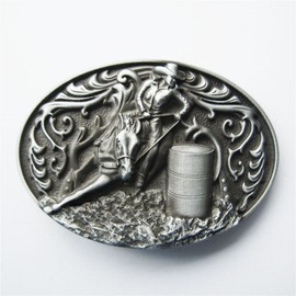 New Vintage Style Cowgirl Rodeo Raceing Western Belt Buckle