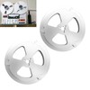 1 Pair 1/4 Inch NAB Hub Optical Shaft Adapter Aluminum
