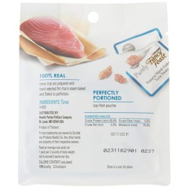 Purina Fancy Feast Purely Natural Hand-Flaked Tuna Cat Treats 1.06 Oz. Pouch