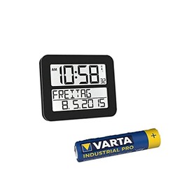 TFA Dostmann 60.4512.01 TimeLine Max Radio-controlled Clock