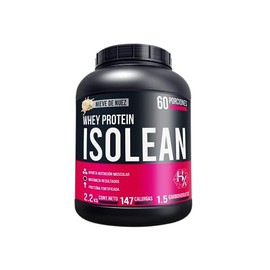 Isolean 2.2 Kg  4.8 Lb sabor Nieve de Nuez - 31 gr de proteina de suero de leche en polvo por porcion                                                 