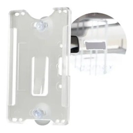 Porta Tarjeta De Acceso Para Cristal Iso Card Con Ventosas                                                                                            