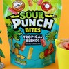 Sour Punch Bites, Tropical Fruit Flavors, Soft & Chewy Sweet,