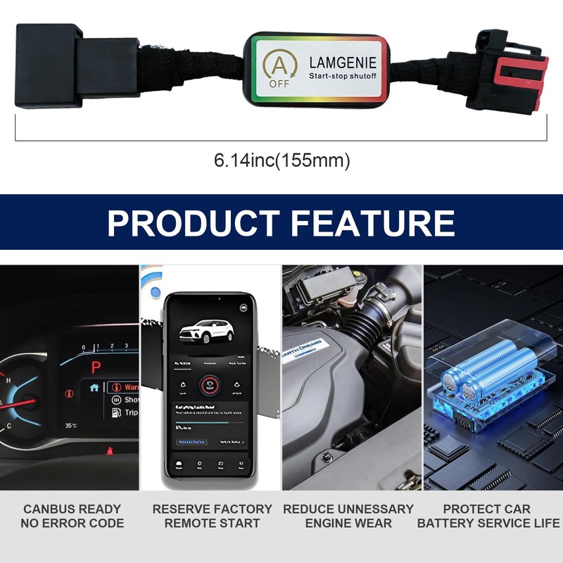 Auto Start Stop Eliminator Fits Ford F-150 2018-2020 & Expedition