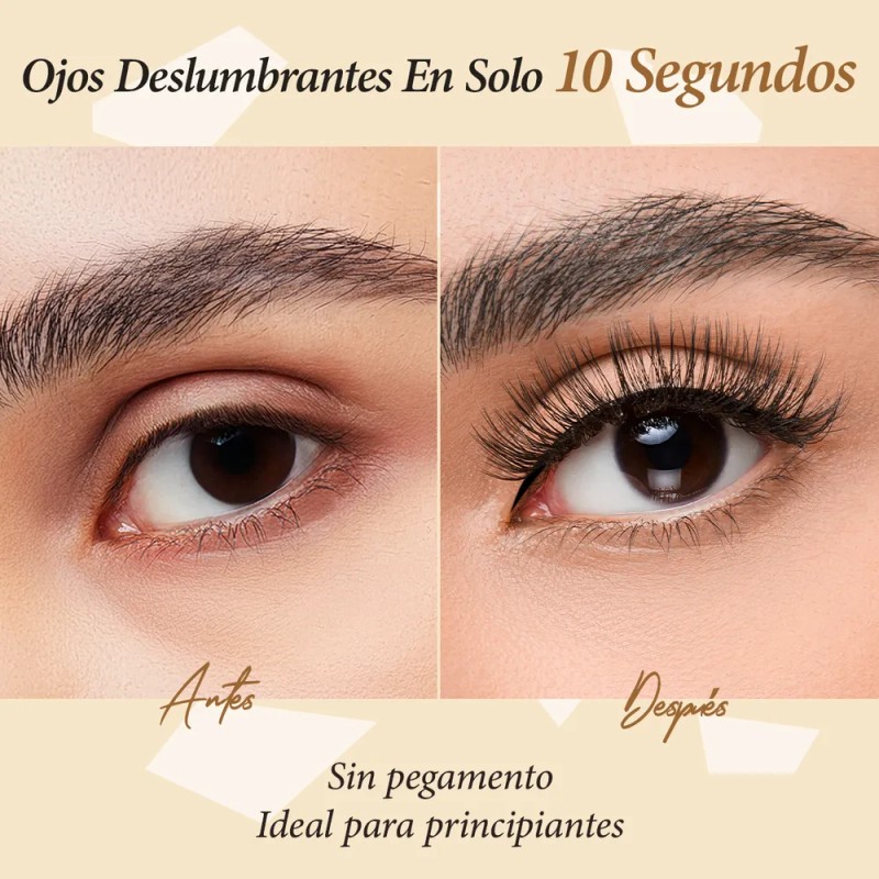 Luminlash Extensiones De Pestañas Pestañas Autoadhesi 01 Look Natural Diario