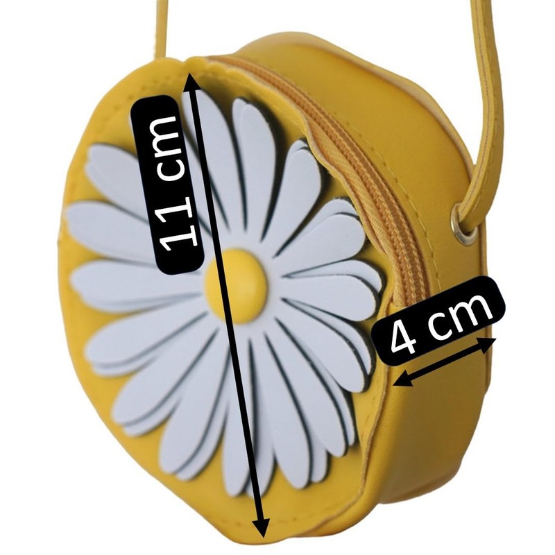 EANAGO Flower Handbag for Children – Modern Shoulder Bag with