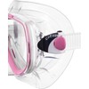 Cressi Estrella - Mask Estrella, Transparent/Pink, One Size, Unisex Adult
