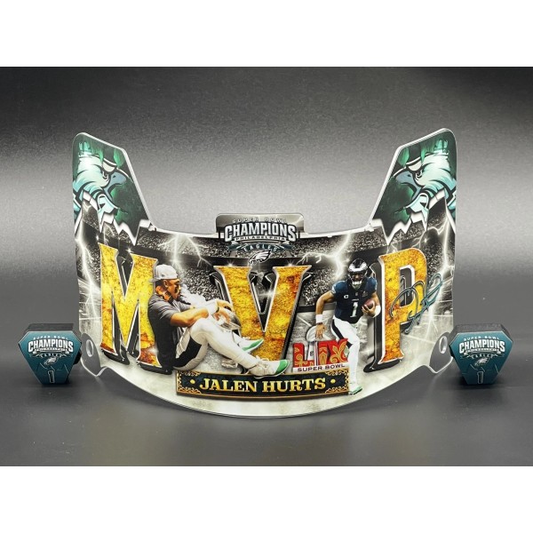 Ridell Speedflex Philadelphia Eagles Jalen Hurts Full Size Custom "MVP"