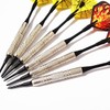 HRLORK 3 Packs Plastic Soft Tip Purple Aluminium Shafts with
