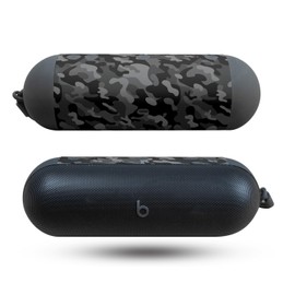 Speaker Skin Compatible with Beats Pill (2024) - Black Camo - Premium 3M Vinyl Protective Wrap Decal Cover - Easy to Apply | Crafted in The USA by MightySkins