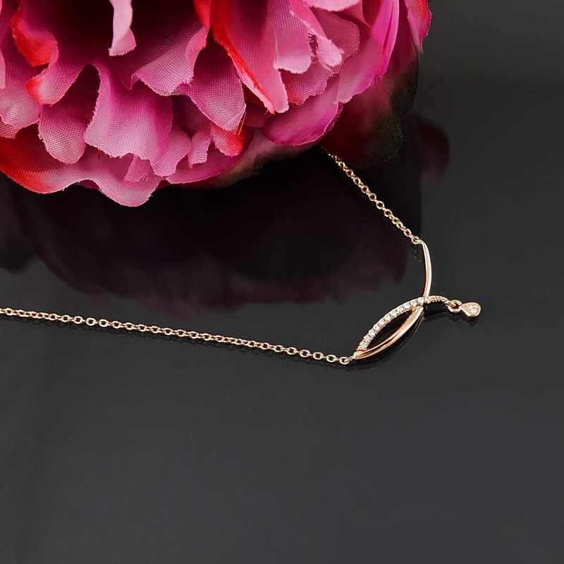 Ethno chain pearls – Brown Gold – – Nobel Schmuck