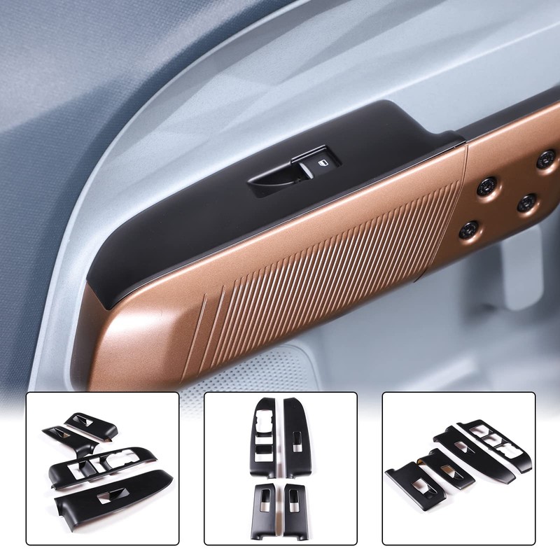 4Pcs Front and Rear Doors Window Lift Switch Button Panel
