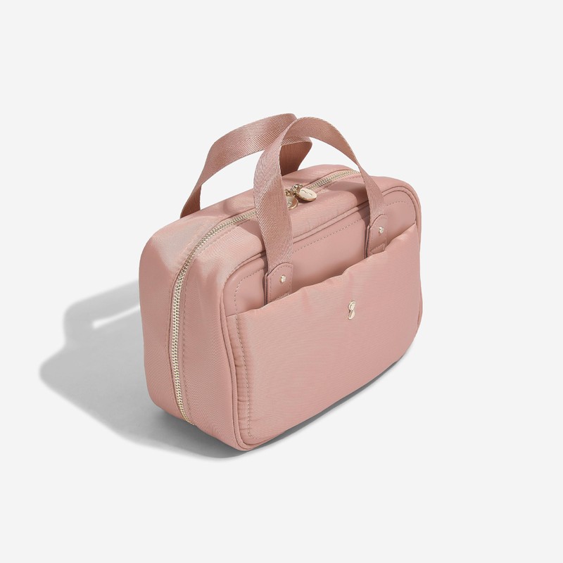 Stackers Recycled Nylon Pink Hanging Washbag