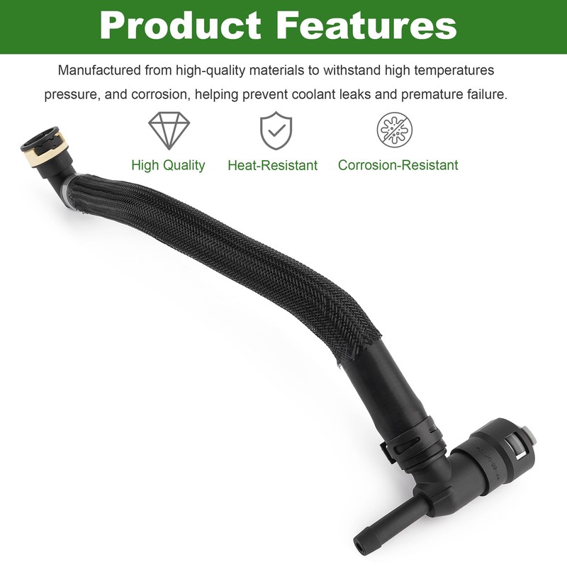 For 2017-2024 Ford Super Duty 6.7L Diesel Heater Core Inlet