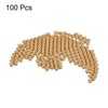 sourcing map 100pcs Precision Solid Brass Bearing Balls 4mm Industrial
