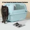 M6 Pet Carrier Fasteners Kennel Replacement Bolts for Plastic Cat