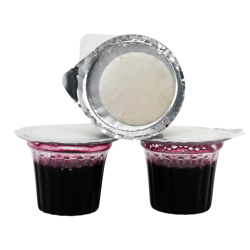 Elements Communion Cups Prefilled Concord Juice and Whole Wheat Wafer