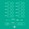 WIESEMANN 1893 Socket Wrench Set 12 pcs with 1/4" Ratchet,