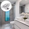 2pz Coladera Baño Acero Inoxidable Anti Olores E Insectos