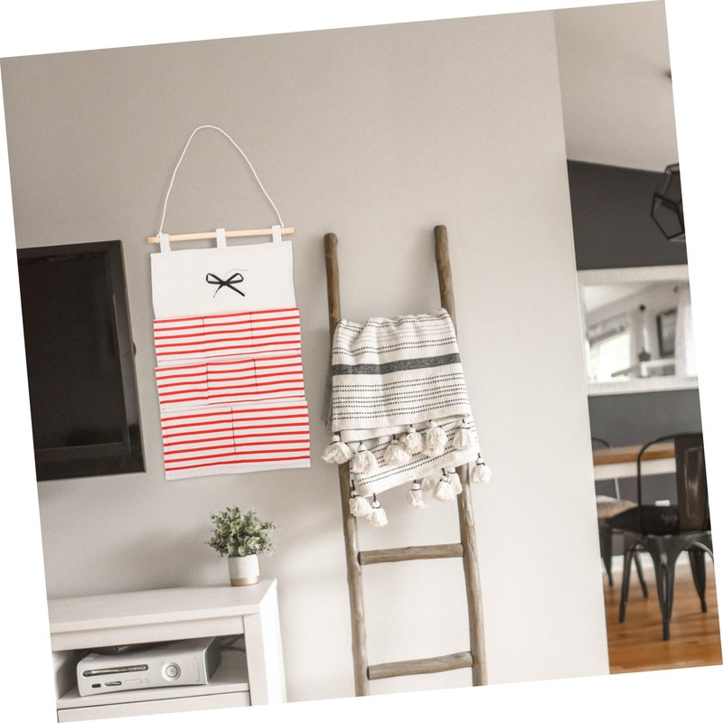 Ciieeo Wall Hanging Organizer Bag Multi-Pouch Storage Pouch for Home