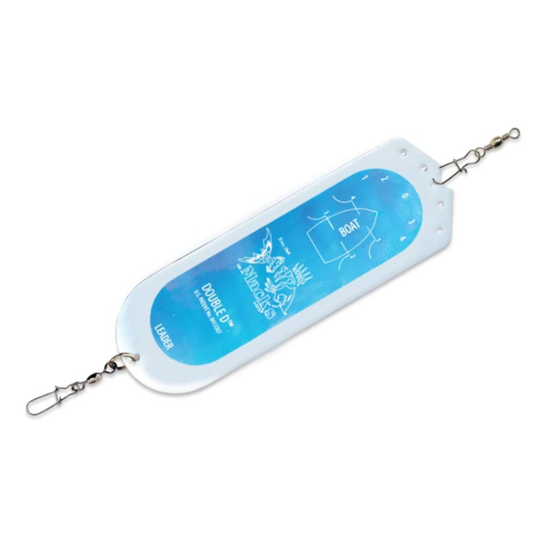 Mack’s Lure Double D™ Dodger (Lemon Lime UV, 5.8")