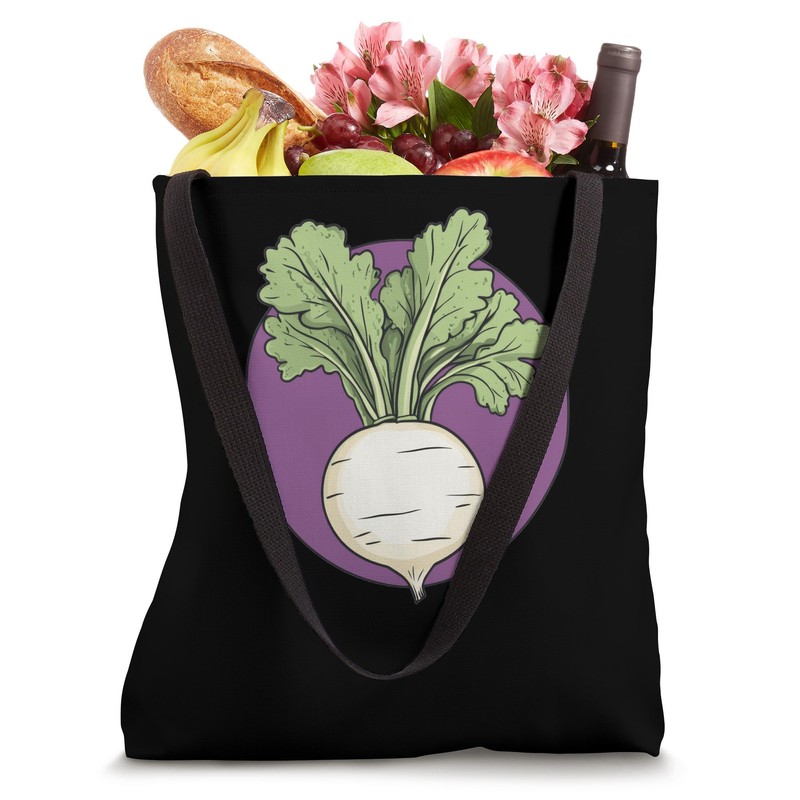 Rutabaga Round Logo Tote Bag